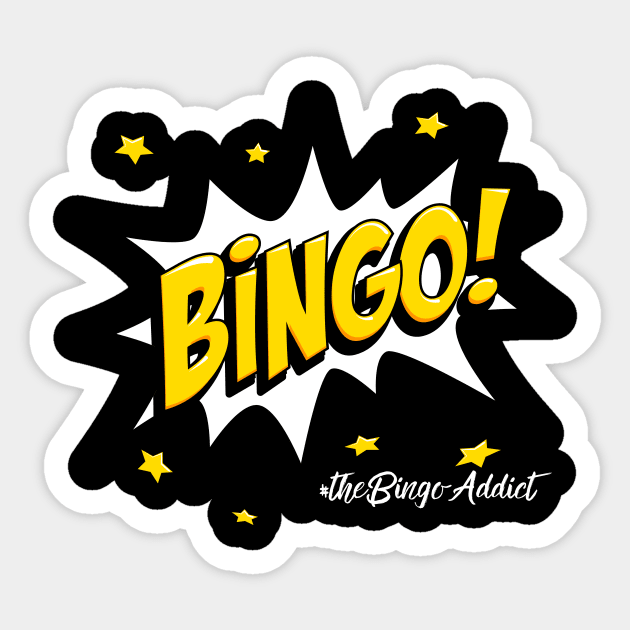 Bingo Sticker by Confessions Of A Bingo Addict